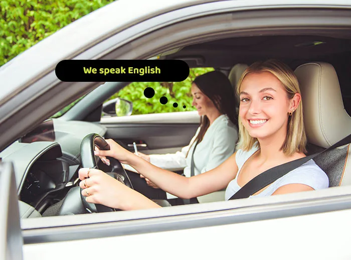 Driving lessons in English now available